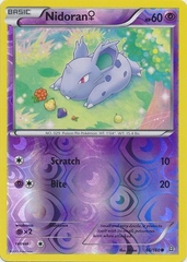 Nidoran F - 66/160 - Common - Reverse Holo