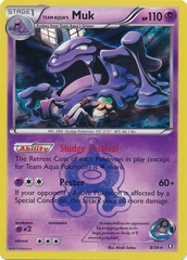 Team Aqua's Muk - 8/34 - Holo Rare