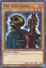 The 13th Grave - LOB-EN014 - Common Unlimited (25th Reprint)