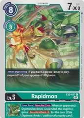 Rapidmon - EX2-027 U - Uncommon