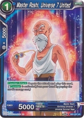 Master Roshi, Universe 7 United (Reprint) - DB1-027 - Uncommon