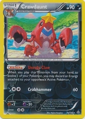 Crawdaunt - 92/160 - Holo Rare - Reverse Holo