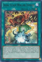 Double Attack! Wind and Thunder!! - MAZE-EN008 - Rare 1st Edition