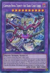 Crimson Nova Trinity the Dark Cubic Lord - MVP1-ENS40 - Secret Rare 1st Edition