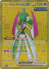 Iron Valiant ex - 261/182 - Gold Secret