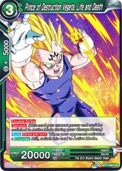 Prince of Destruction Vegeta, Life and Death - BT11-067 - Uncommon