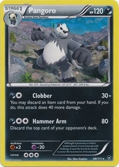 Pangoro - 68/111 - Shattered Holo Rare