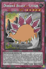 Doodle Beast - Stego - BLCR-EN032 - Secret Rare 1st Edition
