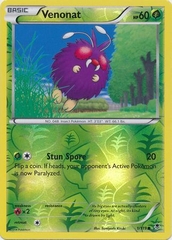 Venonat - 1/119 - Common Reverse Holo