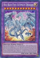 Neo Blue-Eyes Ultimate Dragon - MVP1-ENS01 - Secret Rare 1st Edition