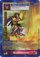 WarGreymon (Alternate Art) - EX1-009 - Super Rare