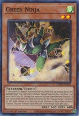 Green Ninja - PHHY-EN098 - Super Rare 1st Edition