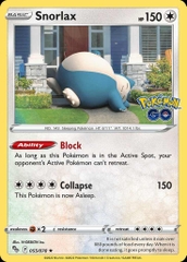 Snorlax - 055/078 - Alternate Holo Promo