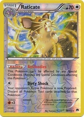 Raticate - 88/122 - Rare Reverse Holo