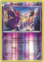 Nidoran - 43/114 - Common Reverse Holo