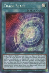 Chaos Space - BLCR-EN073 - Secret Rare 1st Edition