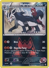 Team Magma's Mightyena - 19/34 - Common Reverse Holo