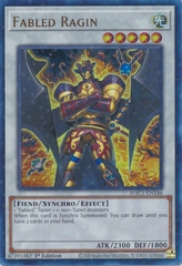 Fabled Ragin - HAC1-EN146 - Duel Terminal Ultra Rare Parallel 1st Edition