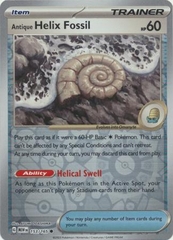 Antique Helix Fossil - 153/165 - Common Reverse Holo