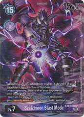 Beelzemon Blast Mode (Alternate Art) - EX2-074 SEC - Secret Rare