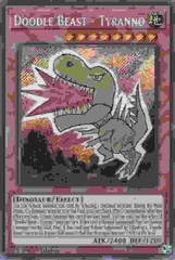 Doodle Beast - Tyranno - BLCR-EN033 - Secret Rare 1st Edition