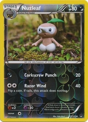 Nuzleaf - 72/122 - Uncommon Reverse Holo