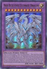 Neo Blue-Eyes Ultimate Dragon - MVP1-EN001 - Ultra Rare 1st Edition