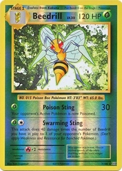 Beedrill - 7/108 - Rare Reverse Holo