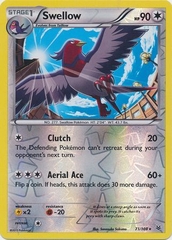 Swellow - 71/108 - Rare Reverse Holo
