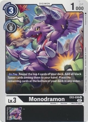 Monodramon - EX2-030 U - Uncommon