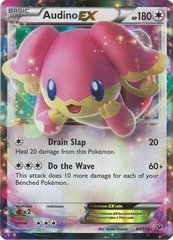 Audino EX - 84/124 - Ultra Rare