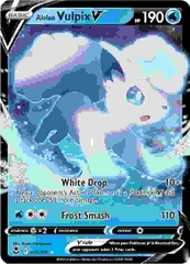 Alolan Vulpix V - 033/195 - Ultra Rare