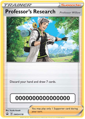 Professor's Research - SWSH178 - Pokemon GO Promo
