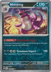 Nidoking - 034/165 - Holo Rare Reverse Holo