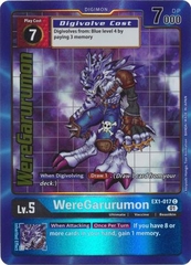 WereGarurumon (Alternate Art) - EX1-017 - Common