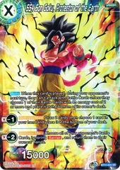 SS4 Son Goku, Protector of the Earth - BT11-034 - Super Rare