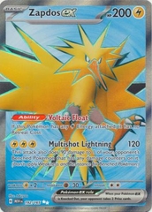 Zapdos ex - 192/165 - Full Art Secret Rare