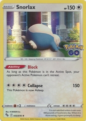Snorlax - 055/078 - Holo Rare