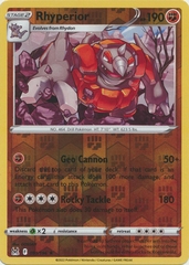 Rhyperior - 091/196 - Rare Reverse Holo