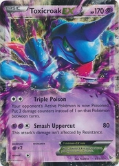 Toxicroak EX - 41/106 - Ultra Rare