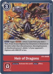 Heir of Dragons - BT4-099 - Uncommon