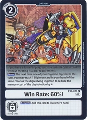 Win Rate: 60 - EX1-071 - Rare
