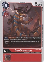 GeoGreymon - BT4-012 - Common