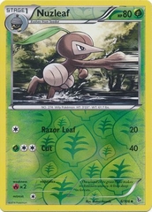 Nuzleaf - 6/106 - Uncommon Reverse Holo