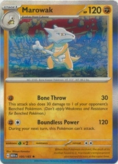 Marowak - 105/165 - Holo Rare