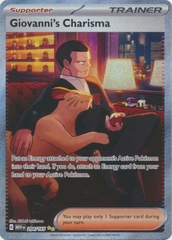 Giovanni's Charisma - 204/165 - Special Illustration Rare