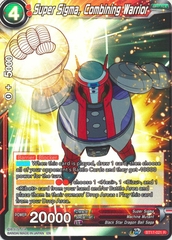 Super Sigma, Combining Warrior - BT17-021 - Rare Foil