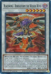 Blackwing - Boreastorm the Wicked Wind - DABL-EN043 - Super Rare 1st Edition