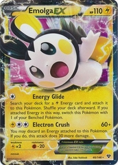 Emolga EX - 46/146 - Ultra Rare