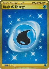 Water Energy - 279/193 - Gold Secret Rare